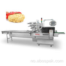 Horisontal Instant Noodle Wrapping Pillow Packing Machine